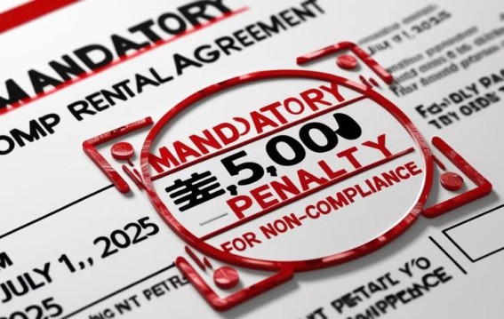 New Digital Stamping Rule for Rental Agreements Effective July 1